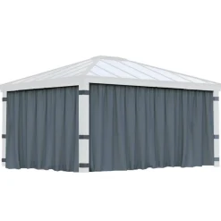Set Di Tende Per Gazebo Dallas 4.3X5 m-Canopia Outlet