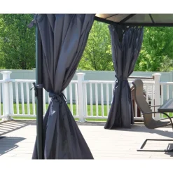 Set Di Tende Per Gazebo Martinique 4X2.2 m-Canopia Clearance