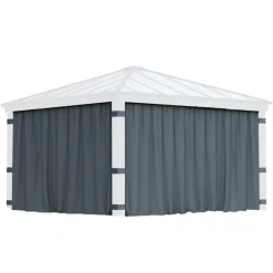 Set Di Tende Per Gazebo Dallas 4.3X4.3 m-Canopia Online