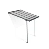 Sierra Pergola Addossata in Alluminio 2.3X2.3 m Grigio-Canopia Online