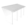 Sierra Pergola Addossata in Alluminio 2.3X6.7 m Bianco-Canopia Best