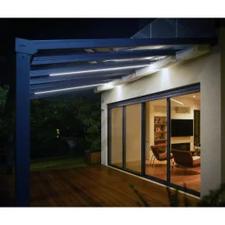 Sistema Di Illuminazione a Led Diffusore Striscia Con Controller Dimmer Remoto-Canopia New