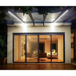 Sistema Di Illuminazione a Led Diffusore Striscia Con Controller Dimmer Remoto-Canopia New