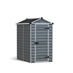 Skylight Casetta Da Giardino in Policarbonato 176X120X203 cm Grigio-Canopia Best