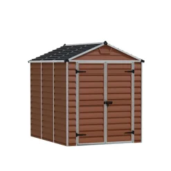 Skylight Casetta Da Giardino in Policarbonato 229X185X217 cm Ambra-Canopia Clearance