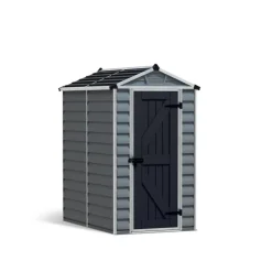 Skylight Casetta Da Giardino in Policarbonato 176X120X203 cm Grigio Deco-Canopia Sale