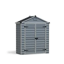 Skylight Casetta Da Giardino in Policarbonato 90X185X217 cm Grigio-Canopia Online