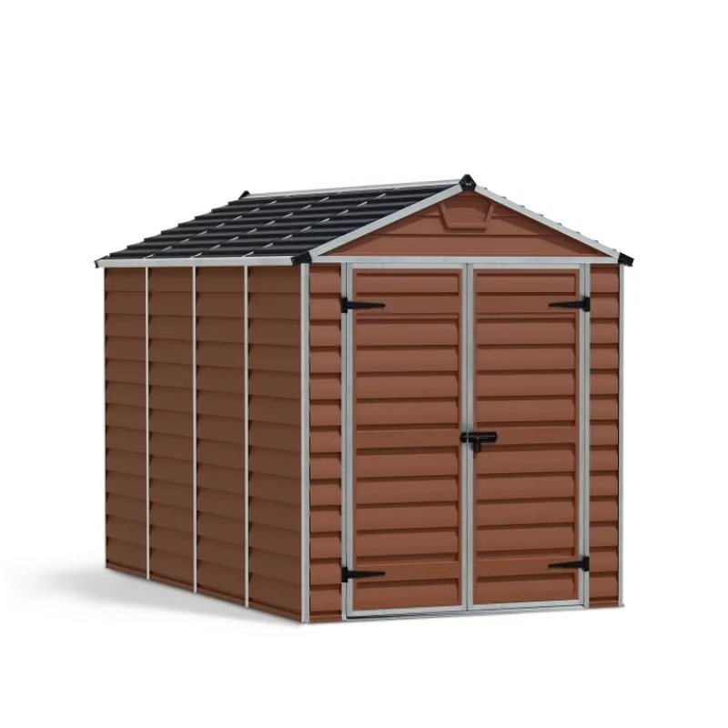 Skylight Casetta Da Giardino in Policarbonato 303X185X217 cm Ambra-Canopia Discount