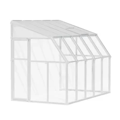 Sun Room Veranda in Policarbonato 2X3.2 m Bianco-Canopia Hot