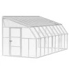Sun Room Veranda in Policarbonato 2.7X5.7 m Bianco-Canopia Clearance