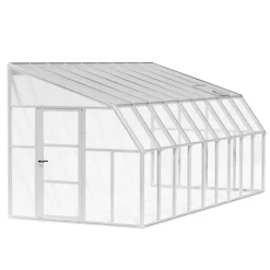 Sun Room Veranda in Policarbonato 2.7X5.7 m Bianco-Canopia Clearance