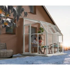 Sun Room Veranda in Policarbonato 2X2 m Bianco-Canopia Best