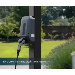 Sydney Carport Doppio Tetto a V in Alluminio 6 X 6 m Nero-Canopia Best