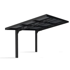 Sydney Carport in Alluminio 3 X 6 m Nero-Canopia Sale