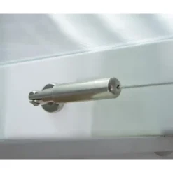 Tenda da Tetto Per la Pergola 3X9.2 m Bianco-Canopia New