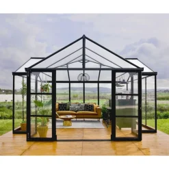 Triomphe Chalet Da Giardino in Policarbonato 305X365X269 cm-Canopia Clearance