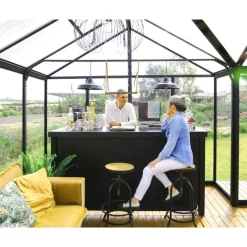 Triomphe Chalet Da Giardino in Policarbonato 305X365X269 cm-Canopia Clearance