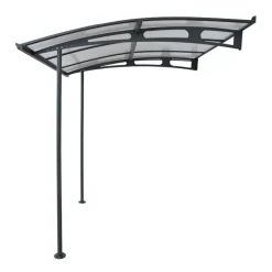 Vega Pensilina Da Esterno 200X200X252 cm Trasparente-Canopia Hot