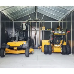 Yukon Casetta Da Giardino in Policarbonato 395X332X252 cm Grigio-Canopia Discount