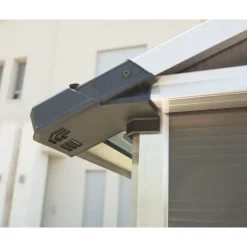 Yukon Casetta Da Giardino in Policarbonato 395X332X252 cm Grigio-Canopia Discount