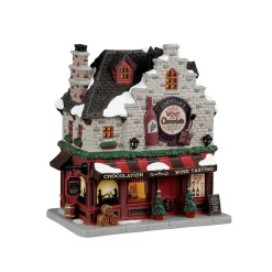 Carmella's Wine And Chocolate Tasting Room con Alimentatore Cod. 35062-Lemax