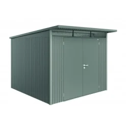 Casetta da Giardino in Metallo AVANTGARDE A7 con Porta a Due Battenti-Biohort Best