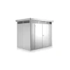Casetta da Giardino in Metallo HIGHLINE 1 con Porta a Due Battenti-Biohort New