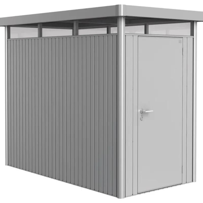 Casetta da Giardino in Metallo HIGHLINE S con Porta Standard-Biohort New
