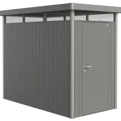 Casetta da Giardino in Metallo HIGHLINE S con Porta Standard-Biohort New