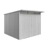 Casetta da Giardino in Metallo AVANTGARDE A7 ECO con Porta a Due Battenti-Biohort New