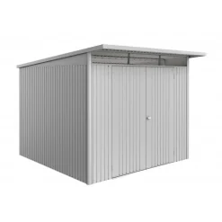Casetta da Giardino in Metallo AVANTGARDE A7 ECO con Porta a Due Battenti-Biohort New