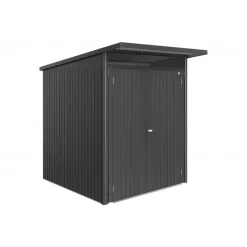 Casetta da Giardino in Metallo AVANTGARDE A1 ECO con Porta a Due Battenti-Biohort Online