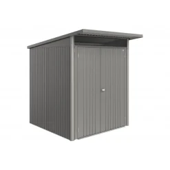 Casetta da Giardino in Metallo AVANTGARDE A1 ECO con Porta a Due Battenti-Biohort Online