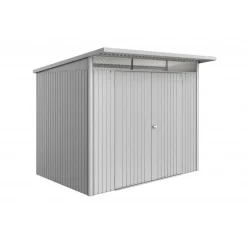Casetta da Giardino in Metallo AVANTGARDE A5 ECO con Porta a Due Battenti-Biohort Clearance