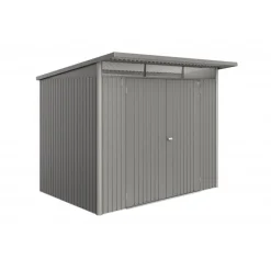 Casetta da Giardino in Metallo AVANTGARDE A5 ECO con Porta a Due Battenti-Biohort Clearance