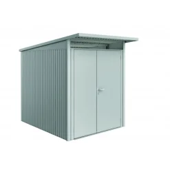 Casetta da Giardino in Metallo AVANTGARDE A2 con Porta a Due Battenti-Biohort Online