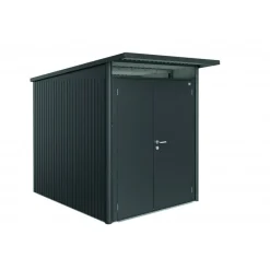 Casetta da Giardino in Metallo AVANTGARDE A2 con Porta a Due Battenti-Biohort Online