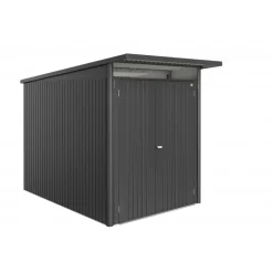 Casetta da Giardino in Metallo AVANTGARDE A3 ECO con Porta a Due Battenti-Biohort