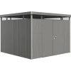 Casetta da Giardino in Metallo HIGHLINE 6 con Porta Standard-Biohort
