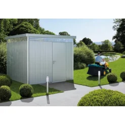 Casetta da Giardino in Metallo HIGHLINE 6 con Porta Standard-Biohort