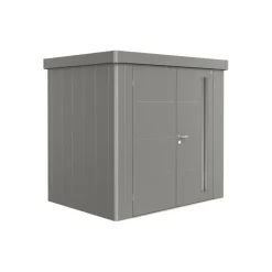 Casetta da Giardino in Metallo NEO 1B con Porta a Due Battenti-Biohort New