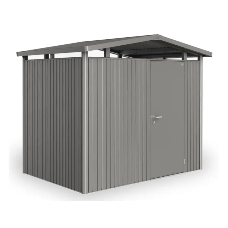 Casetta da Giardino in Metallo PANORAMA 2 Porta Standard-Biohort New