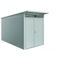 Casetta da Giardino in Metallo AVANTGARDE A4 con Porta a Due Battenti-Biohort