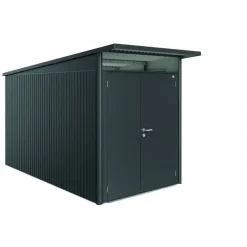Casetta da Giardino in Metallo AVANTGARDE A4 con Porta a Due Battenti-Biohort