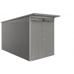 Casetta da Giardino in Metallo AVANTGARDE A4 ECO con Porta a Due Battenti-Biohort Best