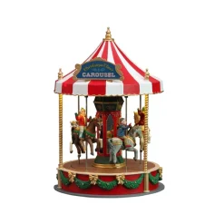 Christmas Cheer Carousel B/O 4.5V Cod. 14821-Lemax New
