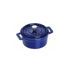 Cocotte 24 cm Blu Scura in Ghisa-Staub Hot