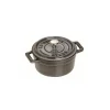 Cocotte 20 cm Grigia Graphite in Ghisa-Staub