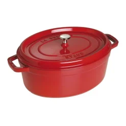 Cocotte Ovale 33 cm Rossa in Ghisa-Staub New