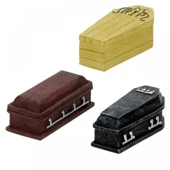 Coffins Set Of 3 Cod. 74583-Lemax New